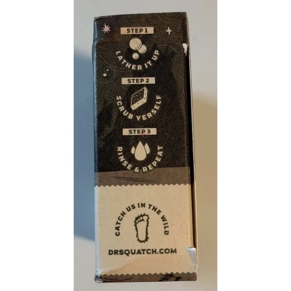 Dr. Squatch Oogie Boogie's Brew Soap - Men's Natural Soap - Medium Grit - 1 bar